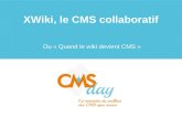 XWiki, le CMS collaboratif