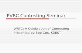 PVRC Contesting Seminar
