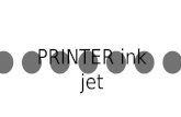 Printer ink jet