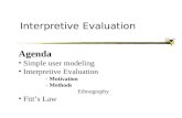 Interpretive Evaluation