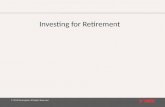 © 2015 Morningstar. All Rights Reserved. Investing for Retirement