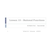Lesson 13 â€“ Rational Functions IB Math SL1 - Santowski 12/17/20151IB Math SL1 - Santowski