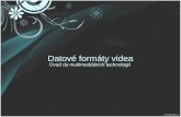 Datov© formty videa