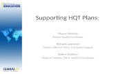 Supporting HQT Plans:
