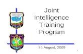 Joint Intelligence Training Program