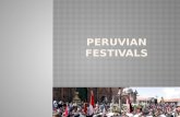 Peruvian Festivals