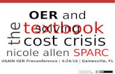 USAIN OER Preconference Overview