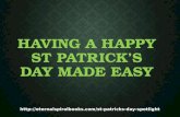Having a Happy St Patrickâ€™s Day Made Easy