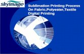 Sublimation Printing Process On Fabric,Polyester,Textile Digital Printing