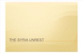 The Syria Unrest