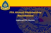 FFA Alumni Membership Recruitment National FFA Alumni