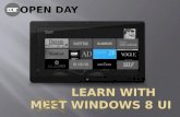 Learn with windows8 ui