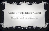 Audience research