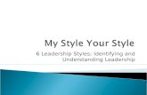 6 Leadership Styles; Identifying and Understanding Leadership