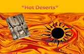 Hot Deserts