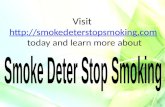 Smoke deter stop smoking