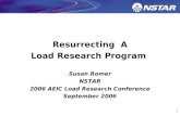Resurrecting  A Load Research Program