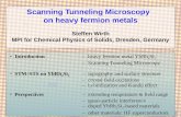 Scanning Tunneling Microscopy on heavy fermion metals S. Wirth, MPI CPfS Dresden Magnetotransport in CeMIn 5 Scanning Tunneling Microscopy on heavy fermion