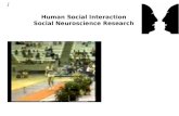 Human Social Interaction Social Neuroscience Research