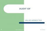 Value Added Tax S.7R.T.I.Jammu 1 AUDIT OF VALUE ADDED TAX