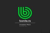 Borde.rs investor pitch