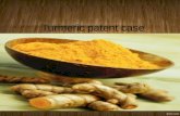 Turmeric patent case