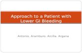 Antonio. Aramburo. Arcilla. Argana Approach to a Patient with Lower GI Bleeding