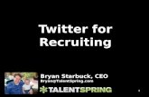 Twitter for Recruiters