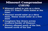 Missouri Compromise (1819)