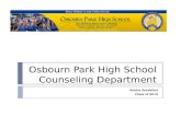 Osbourn  Park High School Counseling Department