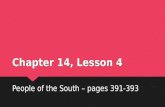Chapter 14, lesson 4   white southerners