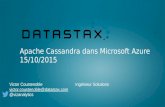DataStax et Cassandra dans Azure au Microsoft Techdays