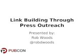 Link Building Through Press Outreach - Pubcon Vegas 2013
