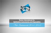 Rumex International Co. Ophthalmic Instruments rumex.com/download/Rumex_New_Instruments_2014-2015.pdf