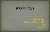 Pollution ppt tarun thathvik