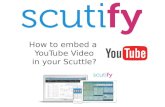 How to embed a YouTube Video into a Scuttle