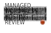 Managed wordpress hosting review