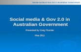 Gov 2.0 in australian government