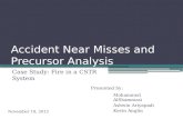 Accident near misses and precursor analysis2