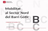 Mobilitat sector nord del Barri G²tic
