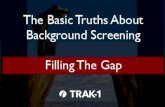 Background Screening: Filling The Gap