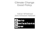 Climate Change Good Policy