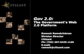 Gov 2.0: The Governmentâ€™s Web 2.0 Platform