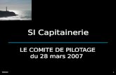 LE COMITE DE PILOTAGE du 28 mars 2007