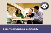 Supervisor  Learning  Community
