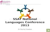SSAT National  Languages Conference  2013