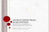 3D multispectral acquisition