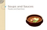 Soups and Sauces