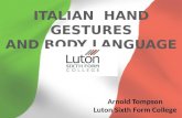 Italian gestures