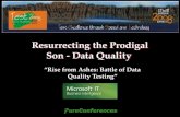 Test2008   Resurrecting The Prodigal Son   Data Quality  ( )